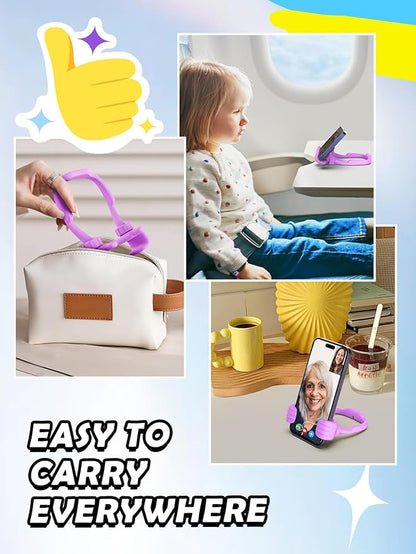 Stocking Stuffers for Teens Girls Adults Cell Phone Stand: Upgrade Adjustable Thumbs Up Lazy Phone Holder for Desk Cool Gadgets Fun Birthday Gifts Ideas for Kids Teenager Women Gifts for Christmas