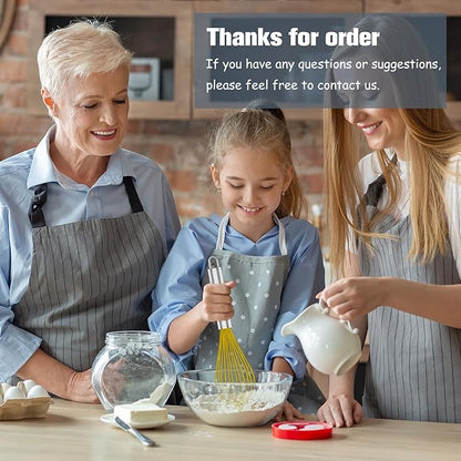 Yellow Silicone Whisk, Professional Whisks For Cooking Non-Scratch, Stainless Steel & Silicone Wisk, Plastic Rubber Whisk Tool For Nonstick Cookware Pans, Silicon Wisks Set of 3.