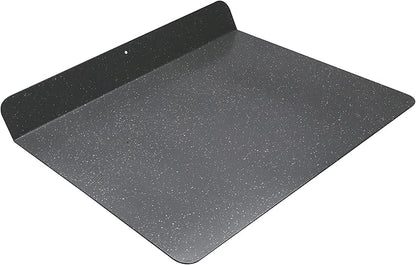 casaWare Toaster Oven 12 x 11-Inch Baking Sheet with a 1.5-Inch Handle (Silver Granite)