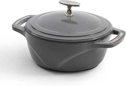 Lodge USA Enamel Dutch Oven 7.5 qt., Moonstruck