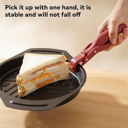 Hot Plate Grippers, Hot Plate Gripper Lifters Tongs, Multi-function Anti-Scald Bowl Clip, Silicone Non-slip Hot Dish Plate Holder, Kitchen Utensil for Bowls,Pans,Dishes (Mix-2pcs)