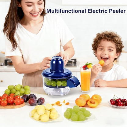Electric Grape Peeler Machine, One-Button Automatic Fruit Garlic Peeler Machine, Food-grade Material Suitable For Making Baby Puree And Desserts, USB Rechargeable, Easy To Clean
