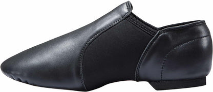 Dynadans Women's Leather Upper Slip-on Jazz Shoe