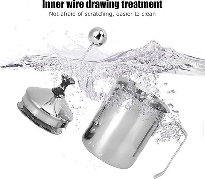 Milk Frother, Manual Frother 27oz/800ml Milk Frothing Pitchers Stainless Steel Coffee Milk Foamer Milk Creamer Frother Latte Cappuccino Foam Pitcher Manual Milk Creamer With Handle