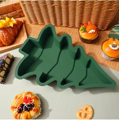 Gatuida Silicone Christmas Tree Cake Mold, Green Non-stick Baking Pan for Diy Holiday Desserts, 11. 81 X 8. 07 X 1. 85 Inches