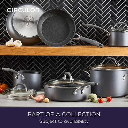Circulon A1 Series with ScratchDefense Technology Nonstick Induction Frying Pan/Skillet, 10 Inch, Graphite