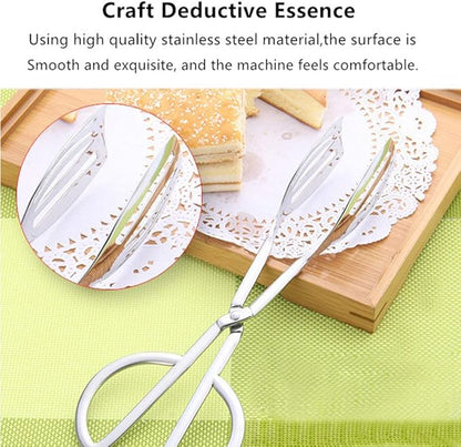 Stainless Steel Buffet Tongs - Set of 2, 10.3'