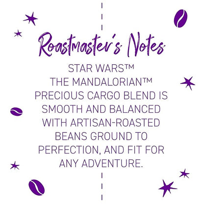 Joffrey's Coffee - Star Wars The Mandalorian - Precious Cargo Blend, Star Wars Licensed Coffee Collection, Artisan Medium Roast, Rich & Smooth Taste, Brew or French Press (Ground, 11oz)