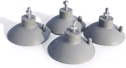 New Star Foodservice 39665 Suction Cup Feet for Industrial Commercial French Fry Cutter, Set of 4