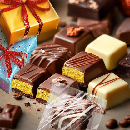 Mity rain Chocolate Bar Mold Deep, Silicone Dubai Chocolate Bar Pistachio Molds with Bags Scraper, Square Fix Chocolate Bar Dubai Candy Bar Mold for Filling Knafeh Pistachio Cream（1pc）