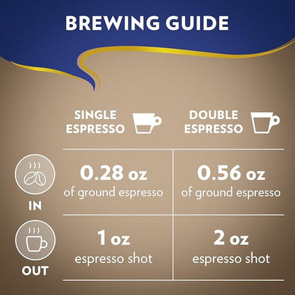 Lavazza Super Crema Whole Bean Coffee, Medium Espresso Roast, Arabica and Robusta Blend, 2.2 lb Bag (Pack of 2)