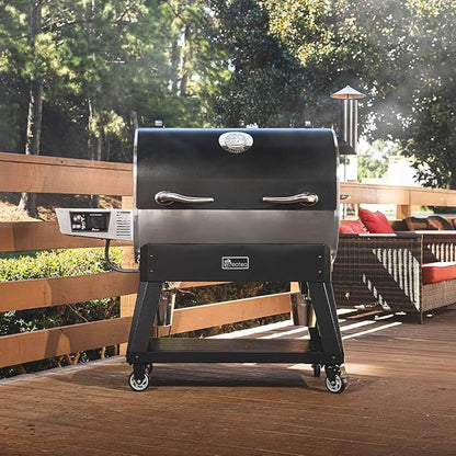 recteq Pellet Grill Smoker - Flagship 1600, Wood Pellet Smoker, BBQ Pellet Smokers, Wi-Fi Smart Grill, 1600 Sq. In. Cook Space, Pellet Smoker Grill, 40 lbs Hopper, Grilling Essentials Bundle