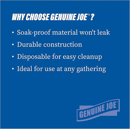Genuine Joe 12 oz. Paper Bowls (Pack of 125)