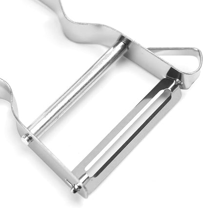 3pcs Genuine Inox Handle Straight Blade Peeler for Kitchen - Star Potato & Fruit Vegetable Metal Blade Rex Speed Bar