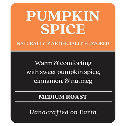 Copper Moon Single Serve Coffee Pods for Keurig K-Cup Brewers, Medium Roast, Pumpkin Spice Blend, 12 Count