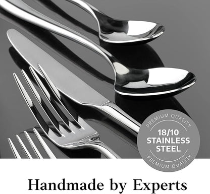 Artaste Rain II Forged 18/10 Stainless Steel (Copper (Service for 4), Flatware (20-Piece Set))