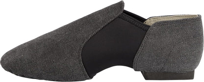 Linodes Unisex 09 Canvas Upper Slip-on Jazz Shoe for Women and Men's Dance Shoes