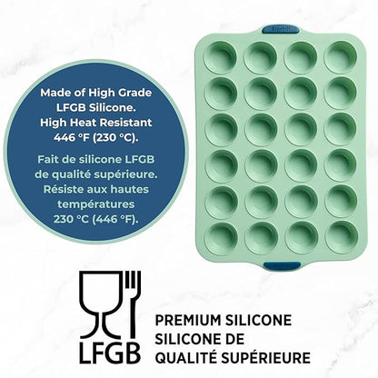 Starfrit Silicone Baking Pans - 24 Mini Muffins