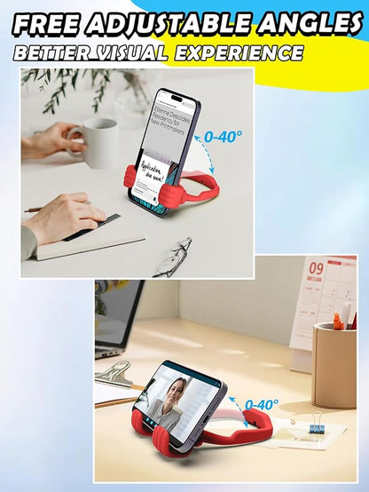 Stocking Stuffers for Teens Girls Women Cell Phone Holder: Adjustable Thumbs Up Phone Stand Gifts for Adults Kids Men Boys Teenager Wife Mom Grandma Funny Gadgets Trend Stuff Ideas Gift for Christmas
