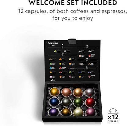 Nespresso Vertuo Next Coffee and Espresso Maker, Machine Only, 1260 watts, Dark Gray