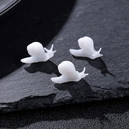 Woohome 7 PCS 3D Resin Mould Filler Casting Moulds, Mini Frog Snails Horse Epoxy Moulds for Jewelry Making, Art Crafts DIY Supplies