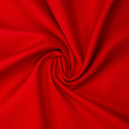 Gee Di Moda Rectangle Tablecloth - 90 x 156 Inch Red Table Cloth for 8 Foot Table with Floor-Length Drop - Heavy Duty Washable Fabric - 8 Ft Buffet Table, Holiday Party, Wedding & Baby Shower