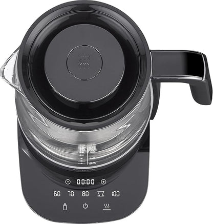 ZWILLING Enfinigy Glass Kettle, Tea Kettle, Black