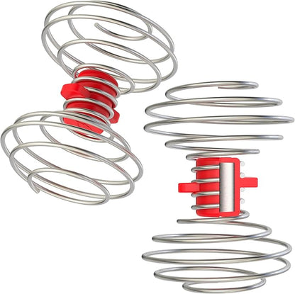PowerWhisk [2 Pack] No Clumps Powerful Protein Shaker Balls | Double the weight of a Shaker Ball | Stainless Steel Wire Whisk Ball can Blend Bananas (Shaker Bottle Not Included)
