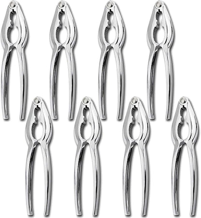 Crab Crackers and Tools, Lobster Crackers, Seafood Crab Leg Cracker Tools, Nut Cracker Set, 8 Pack