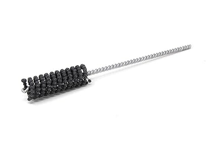 Brush Research BC18M12 FLEX-HONE®, 0.709" (18mm) Diameter, 120 Grit, Silicon Carbide, For Mild Steel, Stainless Steel, Cast Iron and Softer Ferrous Materials