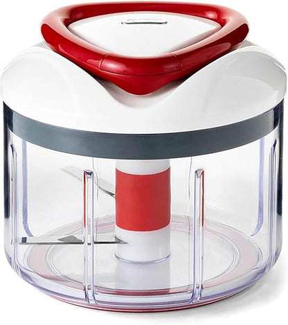 Zyliss Easy Pull Food Chopper and Manual Food Processor - Hand-Held Slicer & Dicer for Fruits & Vegetables - Easy Pull Manual Food Chopper - Cooking Gadgets & Kitchen Essentials - Easy Pull 2.0