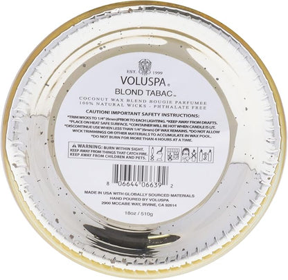 Large - Blond Tabac by Voluspa for Unisex - 18 oz Candle