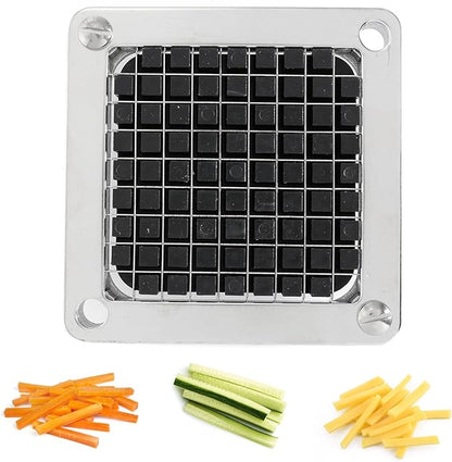 Replacement Chopper Blade Commercial Vegetable Chopper Dicer Stainless Steel Blade for Fruit Cutting Machine Tomato French Fries Cutter (3/8″ Blade)