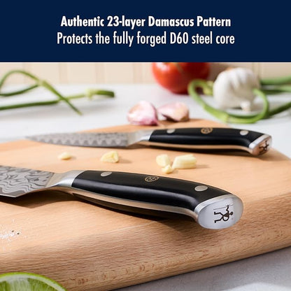Henckels Compass Damascus 2-pc Damascus Chef's Knife Set
