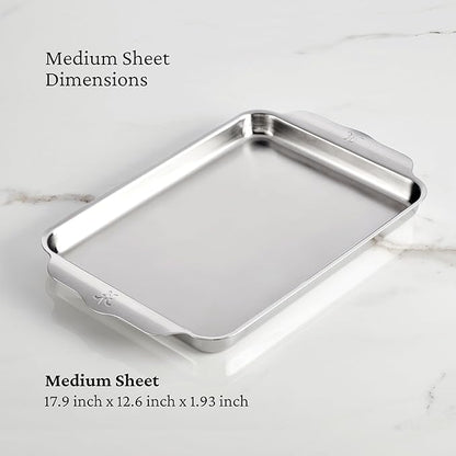 Hestan Provisions OvenBond – 12" x 15" Tri-ply Medium Sheet Pan