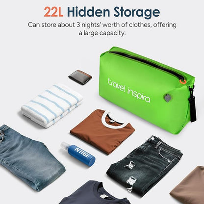 Vacuum Bags for Travel Luggage with Wireless Pump, Compression Bags for Carry On Suitcases and Backpack, Vacuum Seal Packing cube for Cloth Packing (1PC + PUMP)
