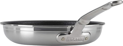Hestan - ProBond Collection - Professional Clad Stainless Steel Frying Pan, Induction Cooktop Compatible, 8.5-Inch