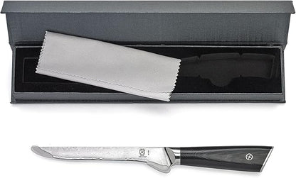 Mercer Culinary M13787 Premium Grade Super Steel, 6-Inch Boning Knife, G10 Handle