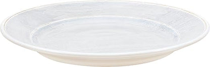 CFS 6400418 Grove Melamine Charger, 12.5", Smoke