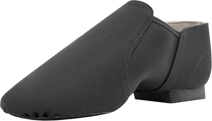 Linodes Unisex 09 Canvas Upper Slip-on Jazz Shoe for Women and Men's Dance Shoes