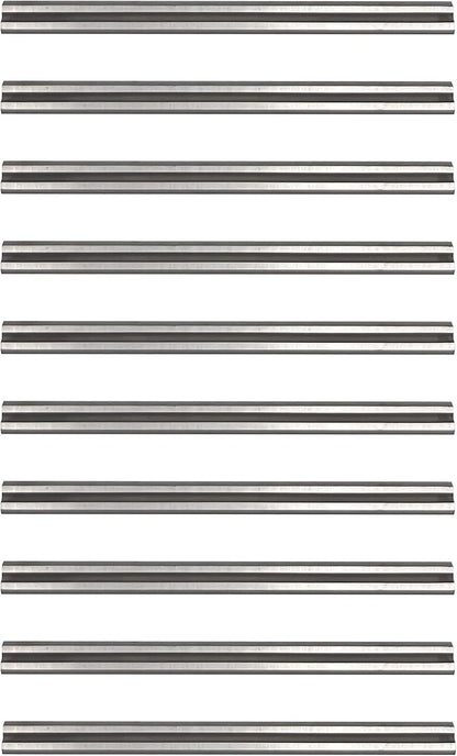 Paint Scraper Carbide Blades Double-Edged Reversible Replacement Blade (3-1/4"(82MM)) By LU&MN