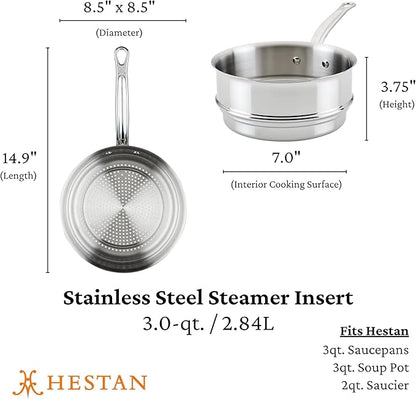 Hestan Provisions – 3-Quart Stainless Steel Steamer Insert