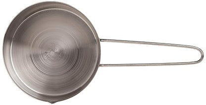 American METALCRAFT, Inc. MCW200 2-Cup Stainless Steel Measuring Cup with Wire Loop Handle, Silver