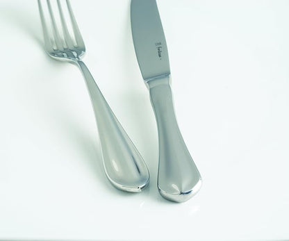 Fortessa Forge 18/10 Stainless Steel Flatware 20 Piece Place Setting, Service for 4