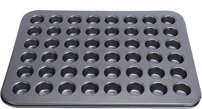 YUYTE 48-Cup Nonstick Muffin Baking Pan, HighQuality Carbon Steel Mini Cupcake Pan, YUYTE2hf5oqikn0