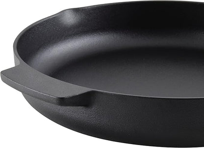 KitchenAid 48395 Seasoned Cast Iron Frying Pan/Skillet, 12 Inch - Black