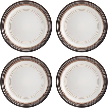 Gourmet Basics by Mikasa Bailey 16 Piece Dinnerware Set, Service for 4, Cream