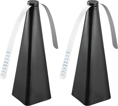 Treva Bug Fan Fly Deterrent with Holographic Blades to Clear Bugs, Mosquitoes, and Flies, Battery Powered Fly Fan 2 Pack
