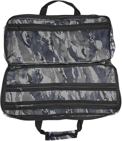 EVERPRIDE - 3 Slots - CAMO - Professional Chef Knife Bag, 20 Knife Slots, 3 Storage Compartments, Camo Design, – Durable, Large Knife Bag for Chefs – Knives Not Included