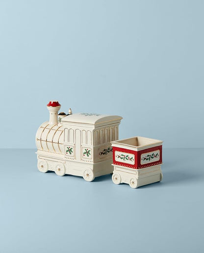Lenox 894179 Holiday Train 5-Piece Serving Set, Christmas Decor